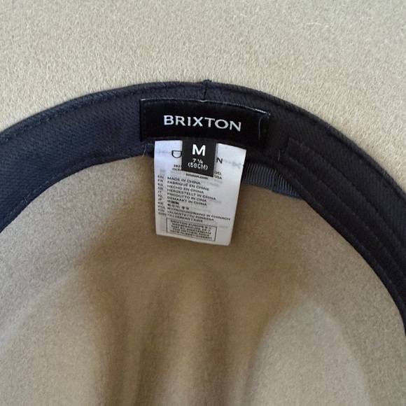 Brixton Men's Tan Western hat - Picture 2 of 7